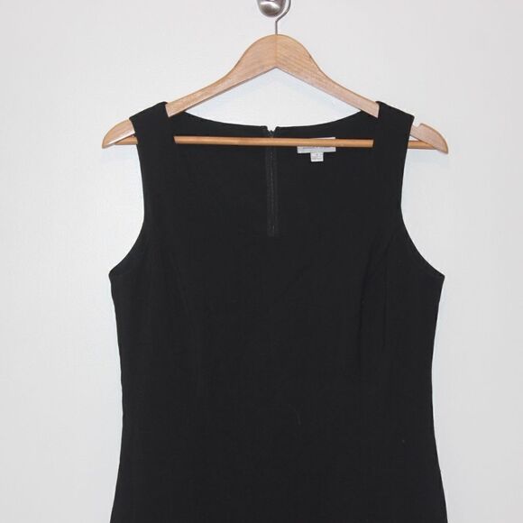 Tahari Arthur S. Levine Black Sleeveless Mini Dress Women Size 10 - Picture 4 of 10